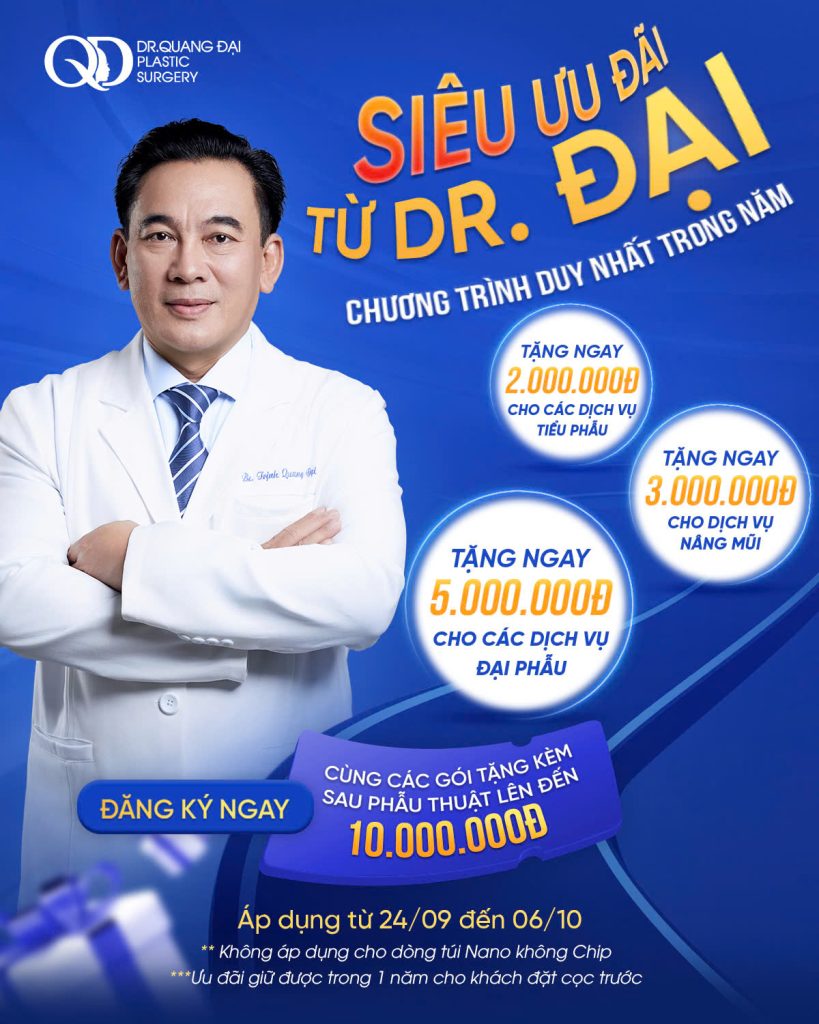 Siêu Ưu Đãi Từ Dr.Đại Duy Nhất Trong Năm