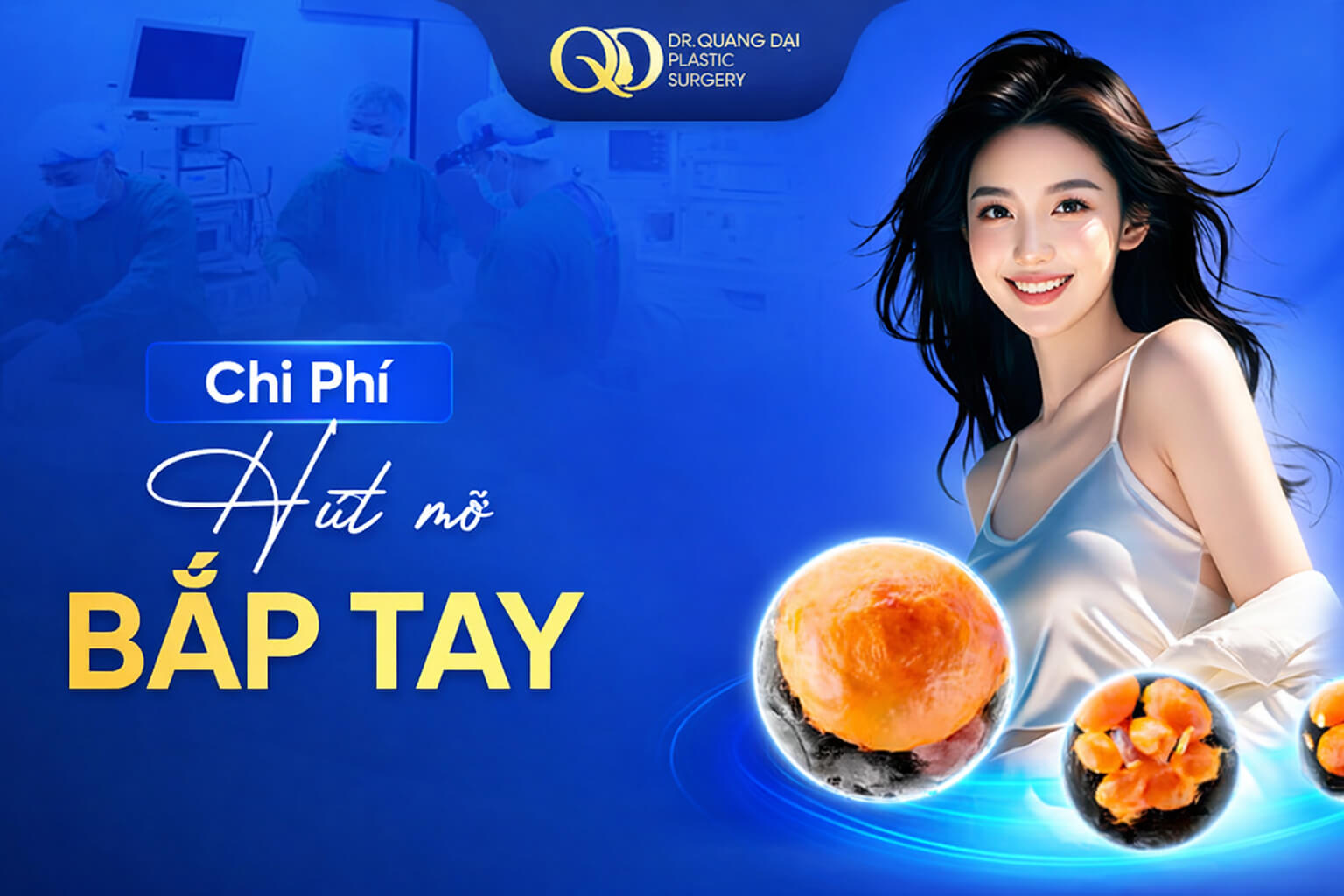 Chi phí hút mỡ bắp tay phụ thuộc lượng mỡ thừa và độ đàn hồi da bắp tay