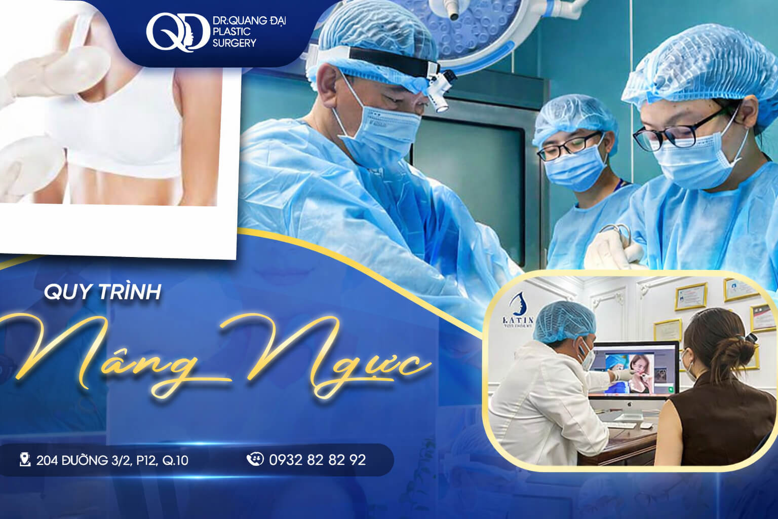 Quy trình nâng ngực